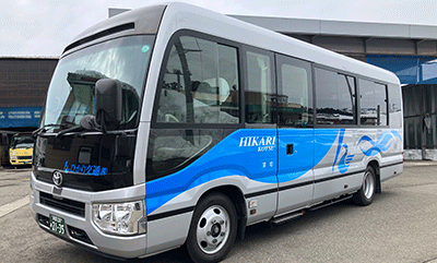 ひかり交通株式会社様　バスラッピング